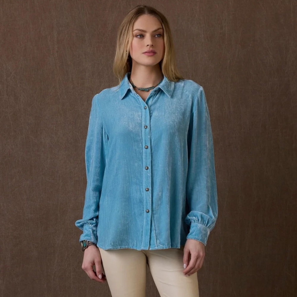 Through the Wringer Blouse, Wash House by Double D Ranch